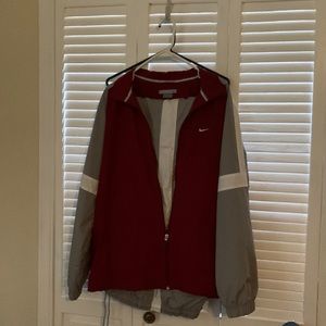 Vintage Nike running fleece lined pants and jacket(jacket not lined)